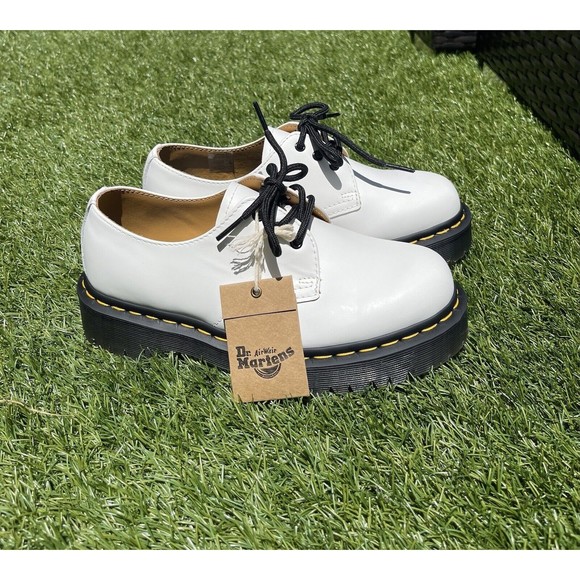Dr Martens 1461 BEX SMOOTH White LEATHER OXFORD Unisex SHOES Size 5 US M - Picture 14 of 14